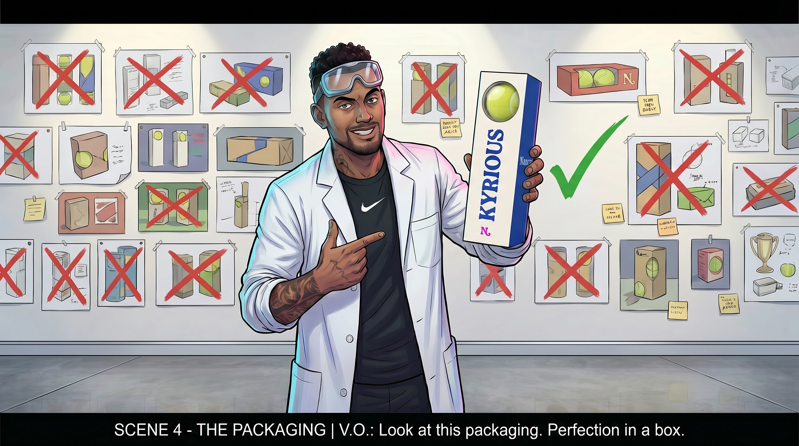 Kyrious Ball packaging